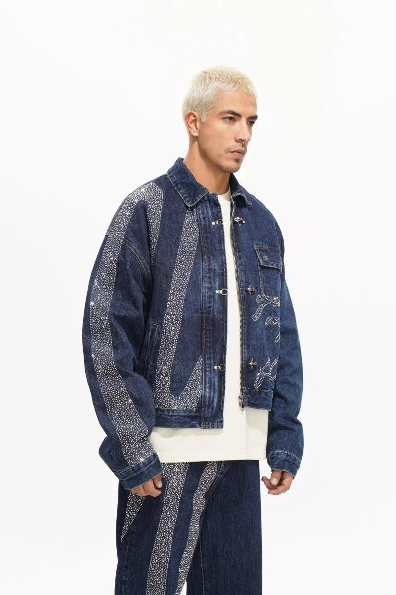 Encrypted Jacket Denim Blue - Image 5