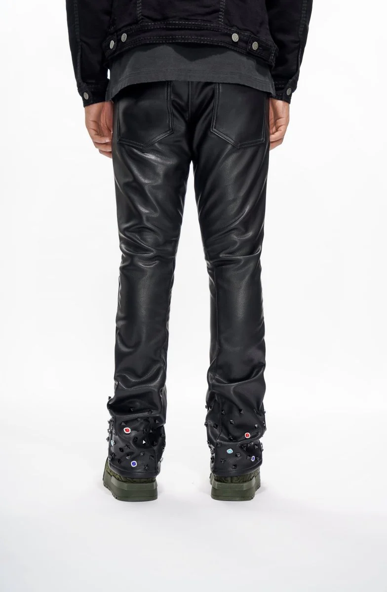 Ion Black Leather Stacked - Image 8