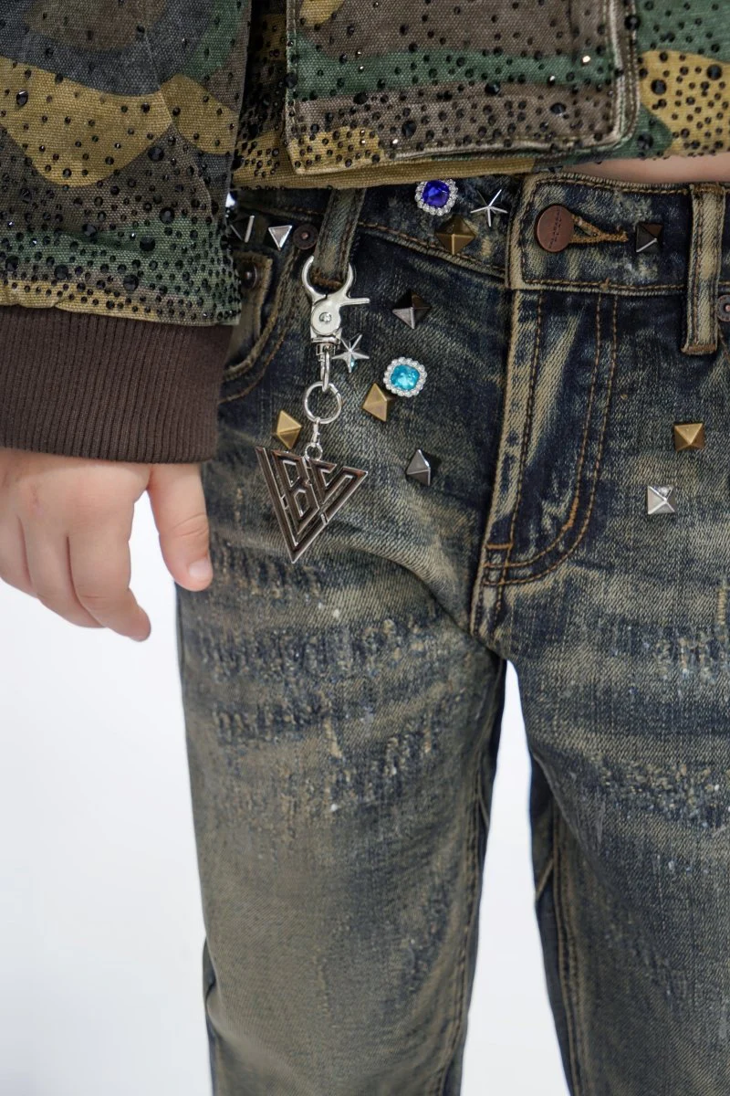 Ion Kids Vt. Wash Waxed Stacked Jeans - Image 4