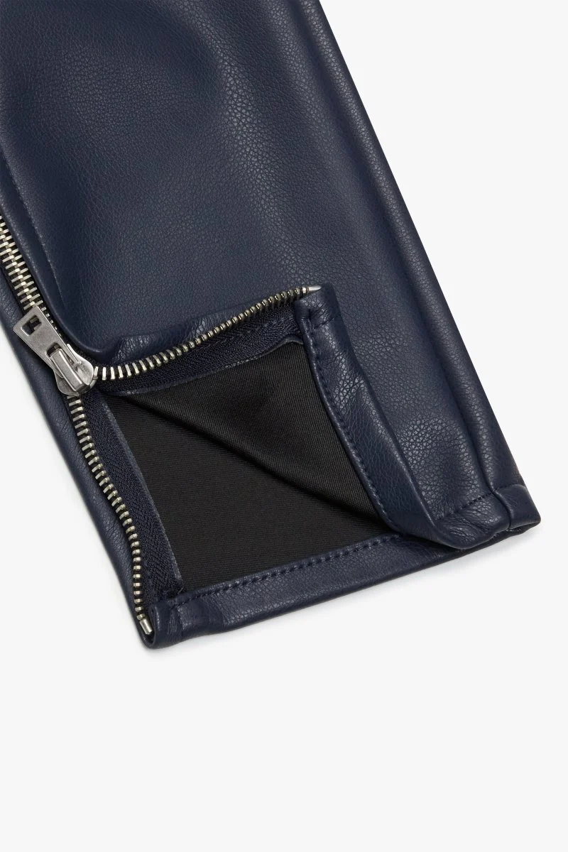 "JEDI" SKINNY/STACKED FLARE JEAN NAVY - Image 3