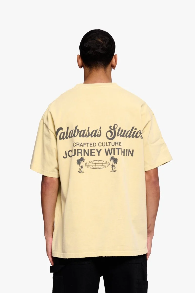 Journey Within Tee Khaki - Image 3