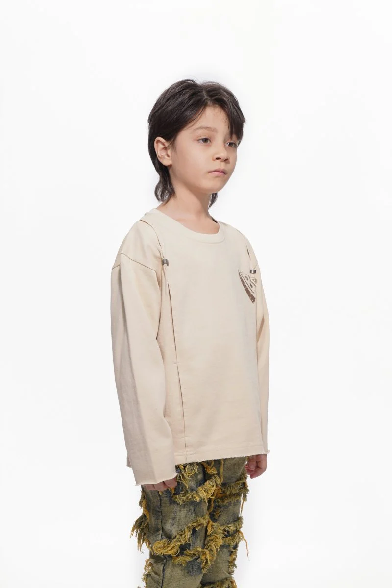 Kids Piece Pale Apricot Tee - Image 5