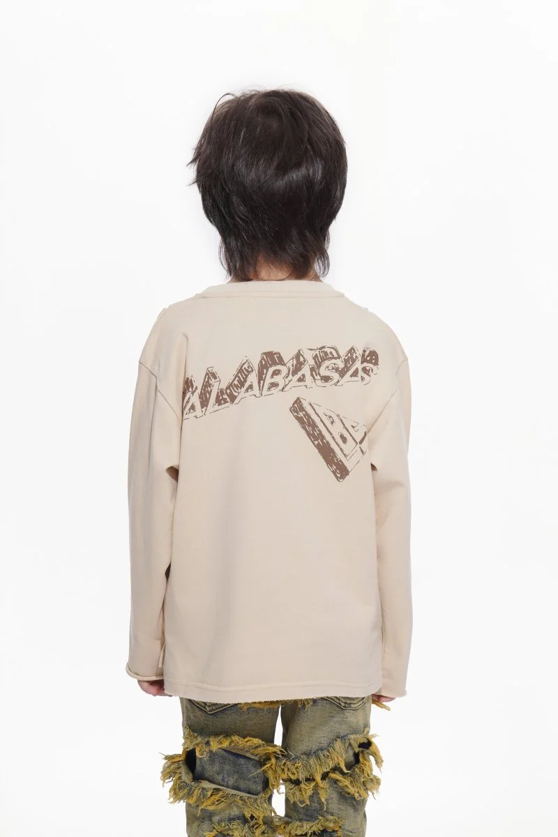 Kids Piece Pale Apricot Tee - Image 6