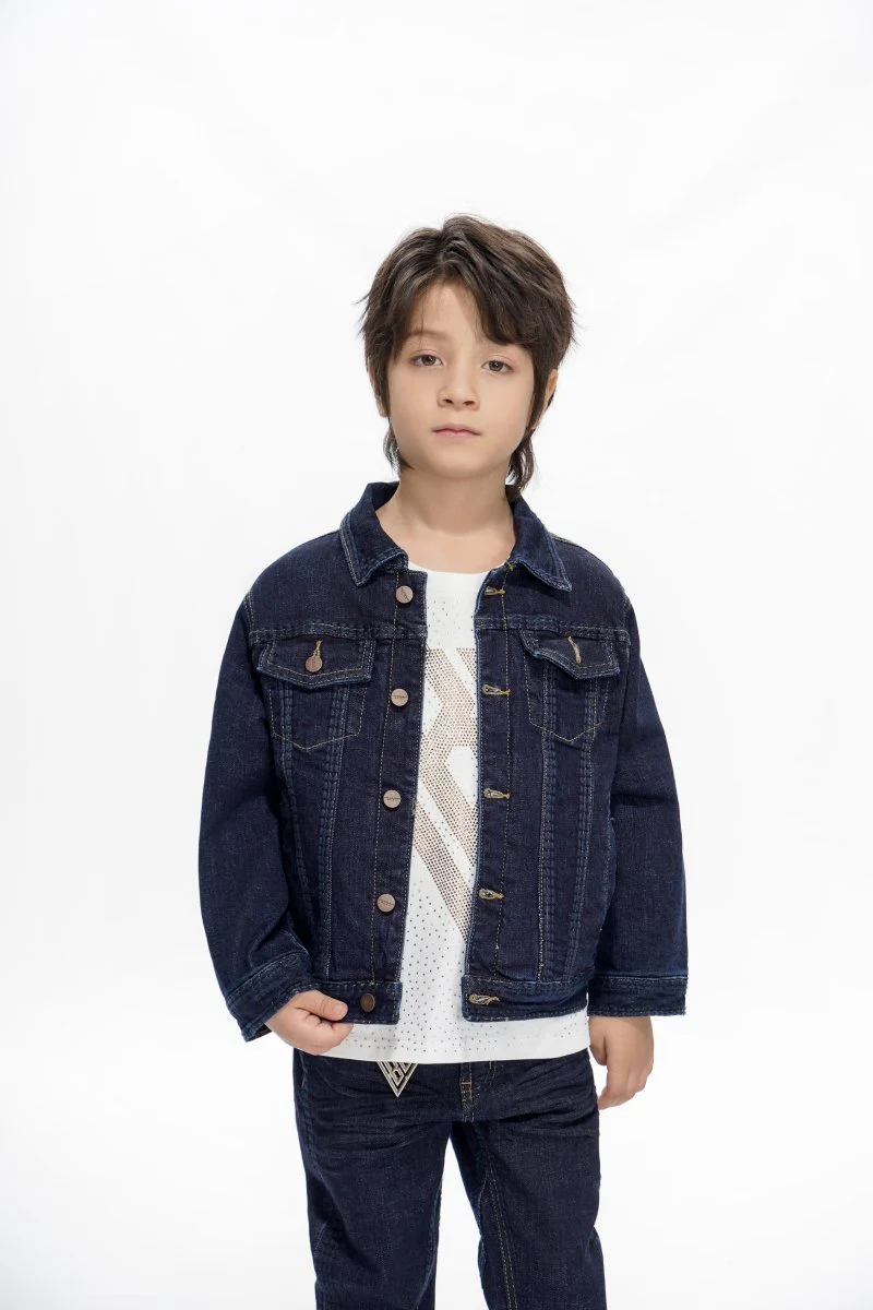 Treasury Kids Indigo Blue Jacket - Image 3