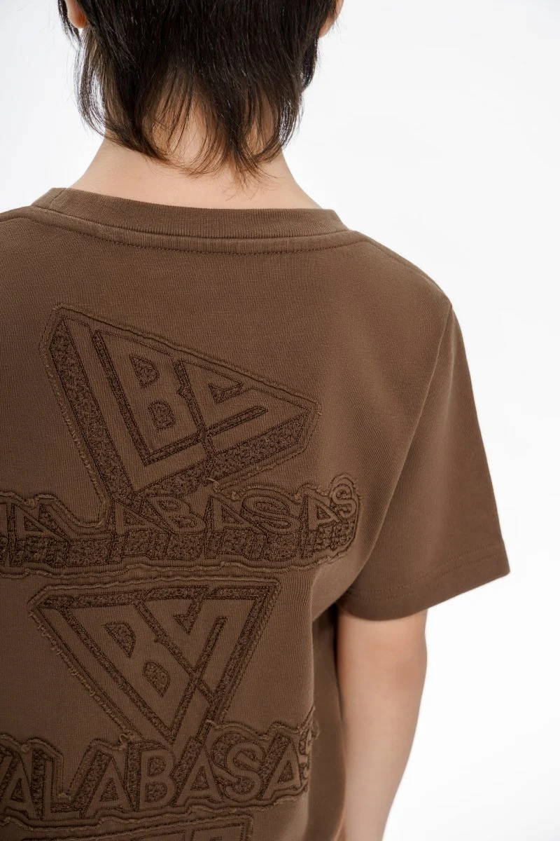 Vala Kids Brown Tee - Image 4