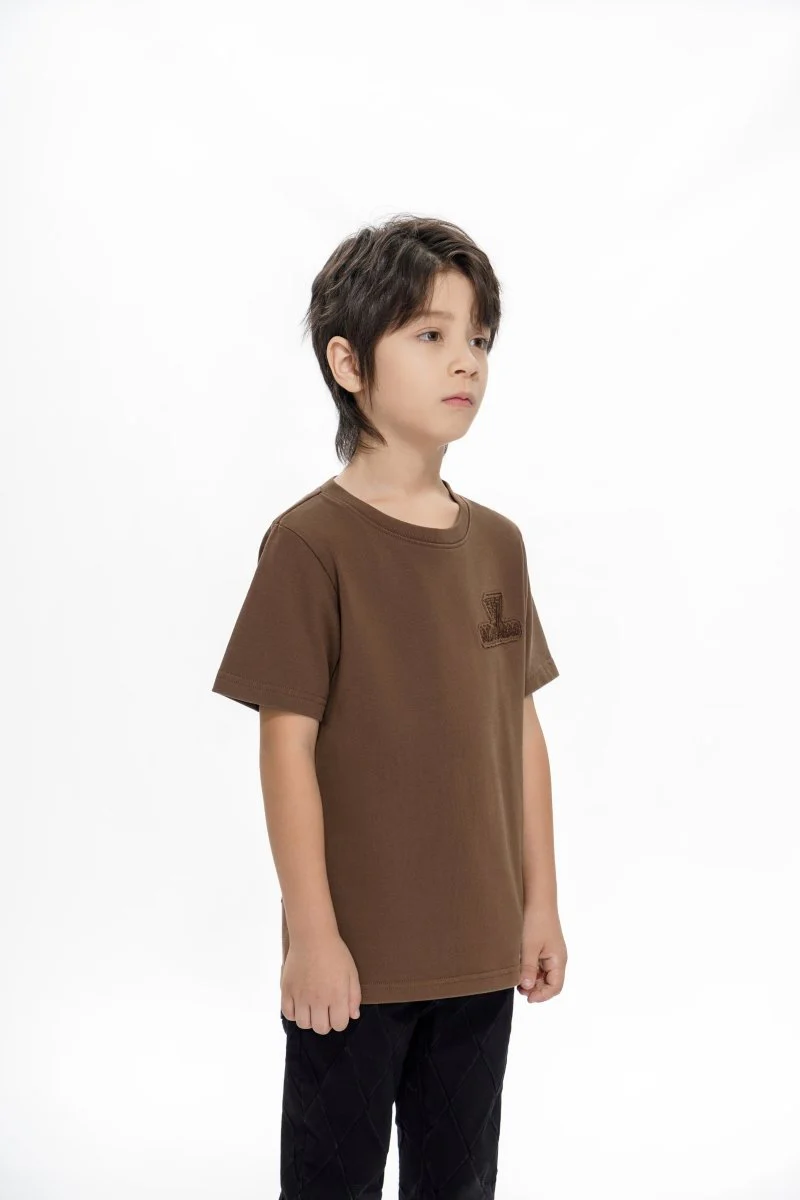 Vala Kids Brown Tee - Image 5