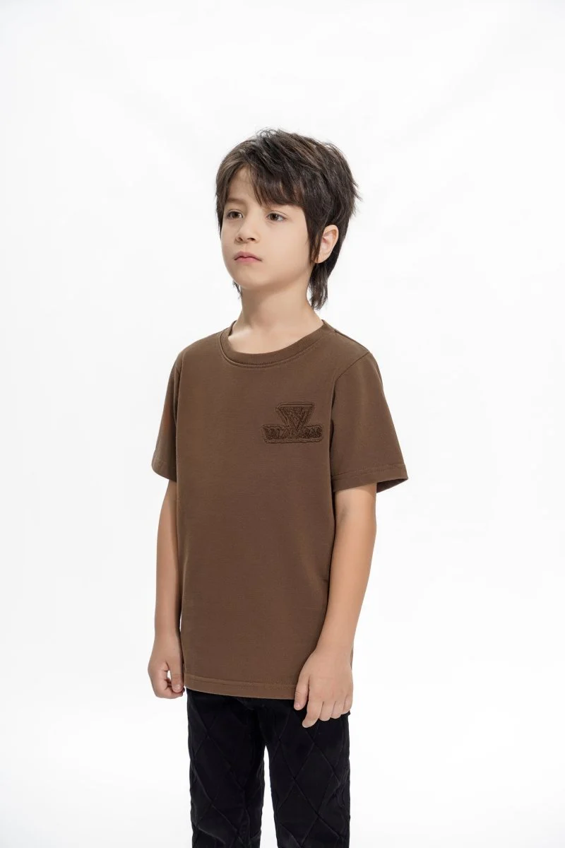 Vala Kids Brown Tee - Image 6