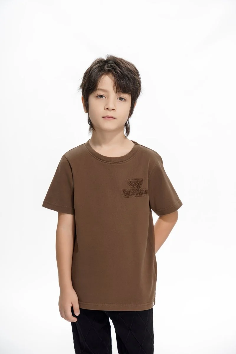 Vala Kids Brown Tee - Image 8
