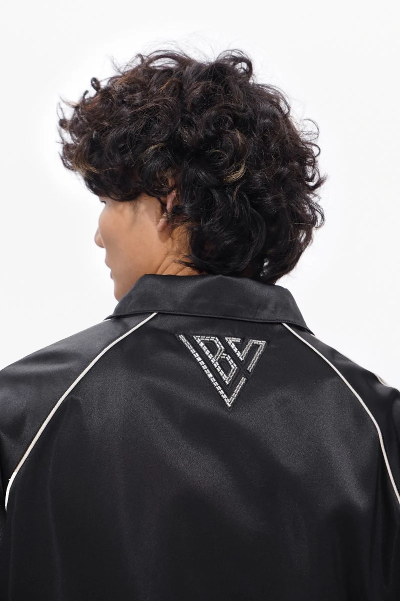 Monaco Track Jacket Black - Image 4