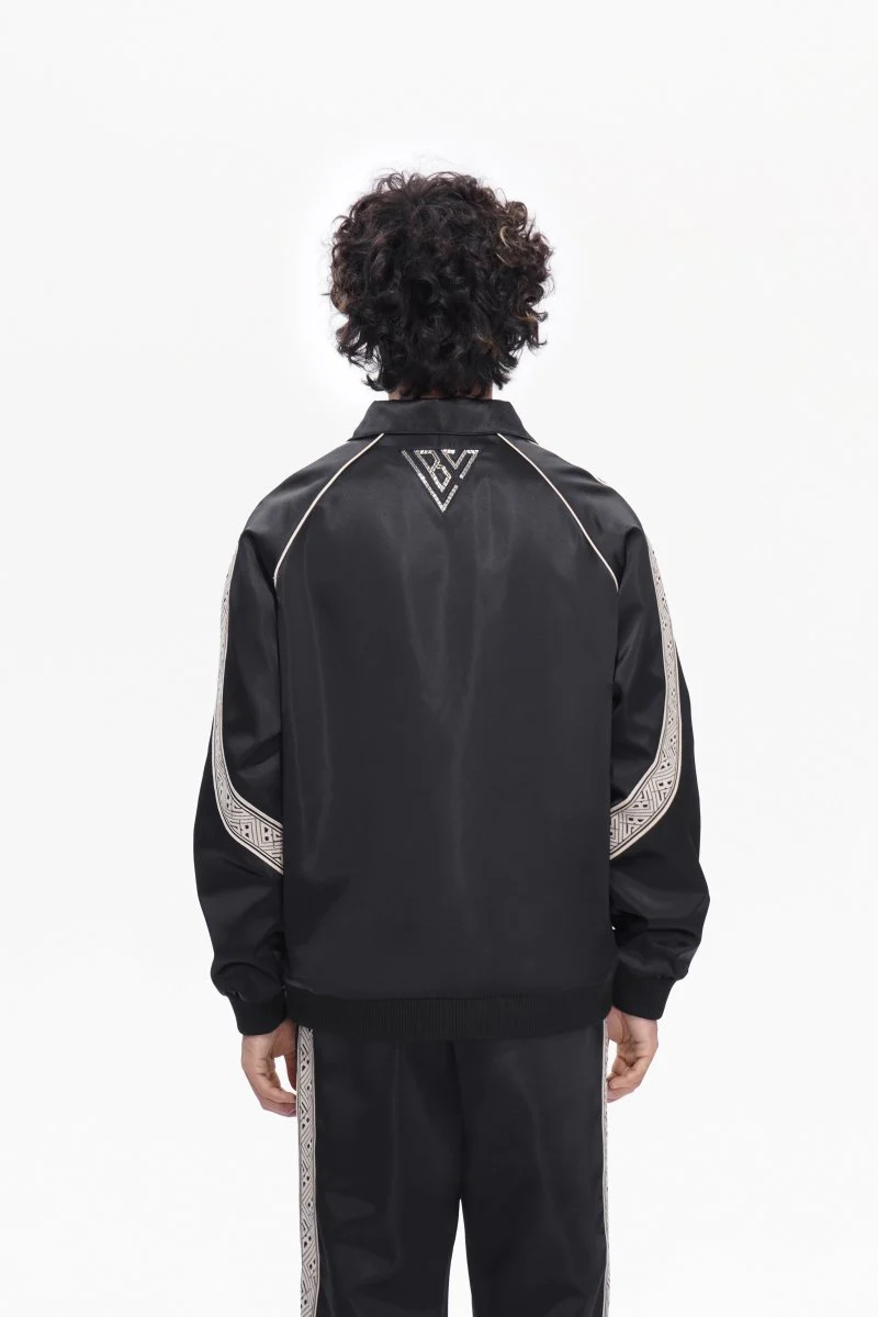 Monaco Track Jacket Black - Image 6