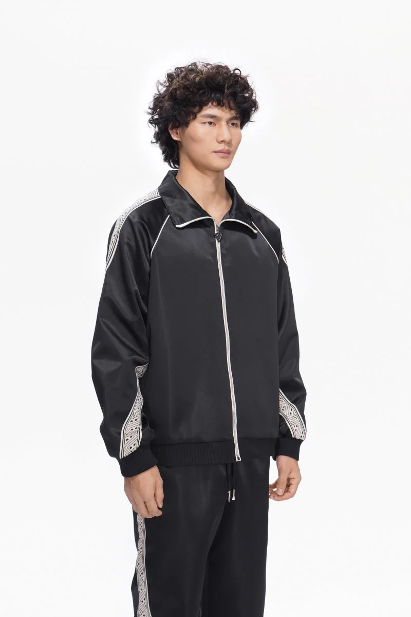 Monaco Track Jacket Black - Image 7