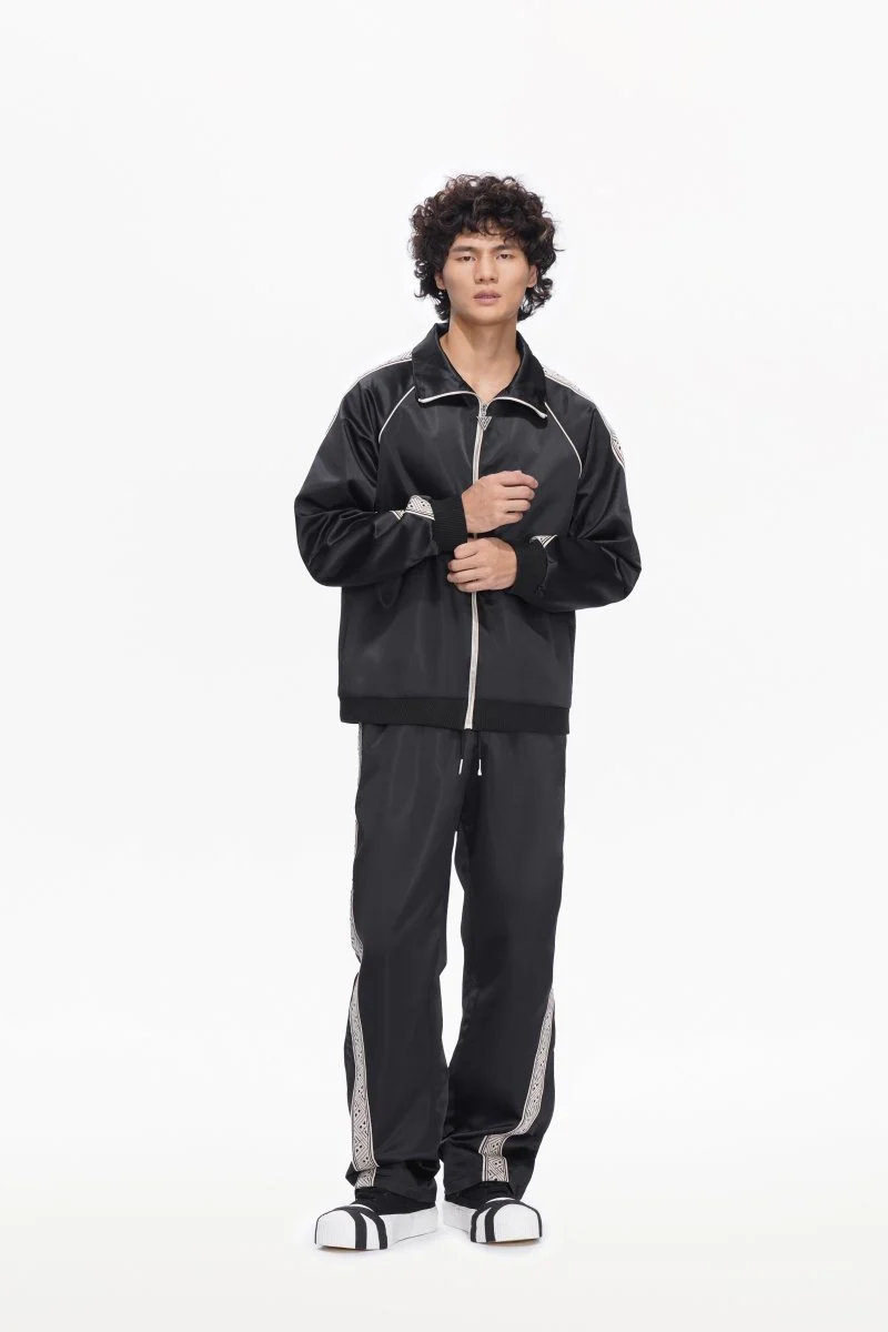 Monaco Track Jacket Black - Image 8