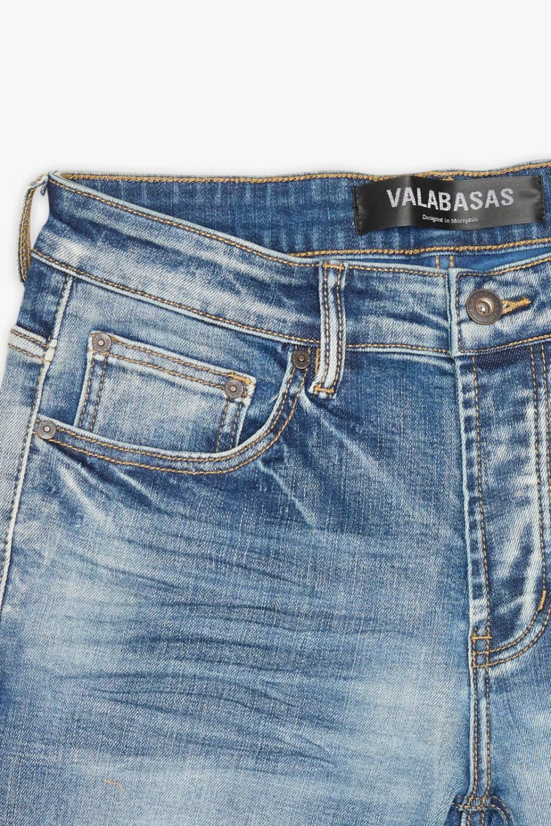 Mr. Stacked Medium Wash - Image 5