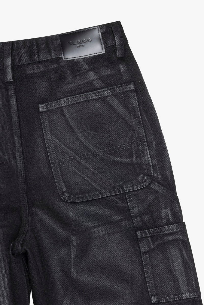 Mr. Straight Black Wash Waxed - Image 5