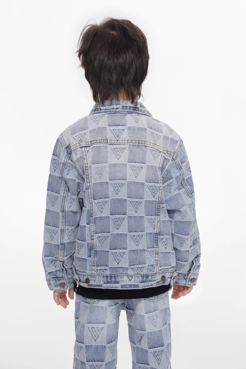 Official Kids Light Blue Wash Jacket - Image 3
