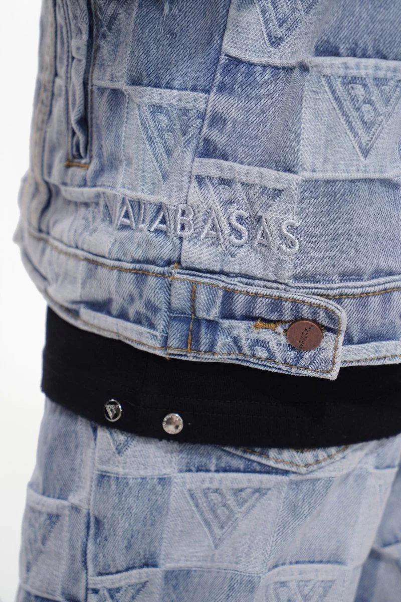 Official Kids Light Blue Wash Jacket - Image 8