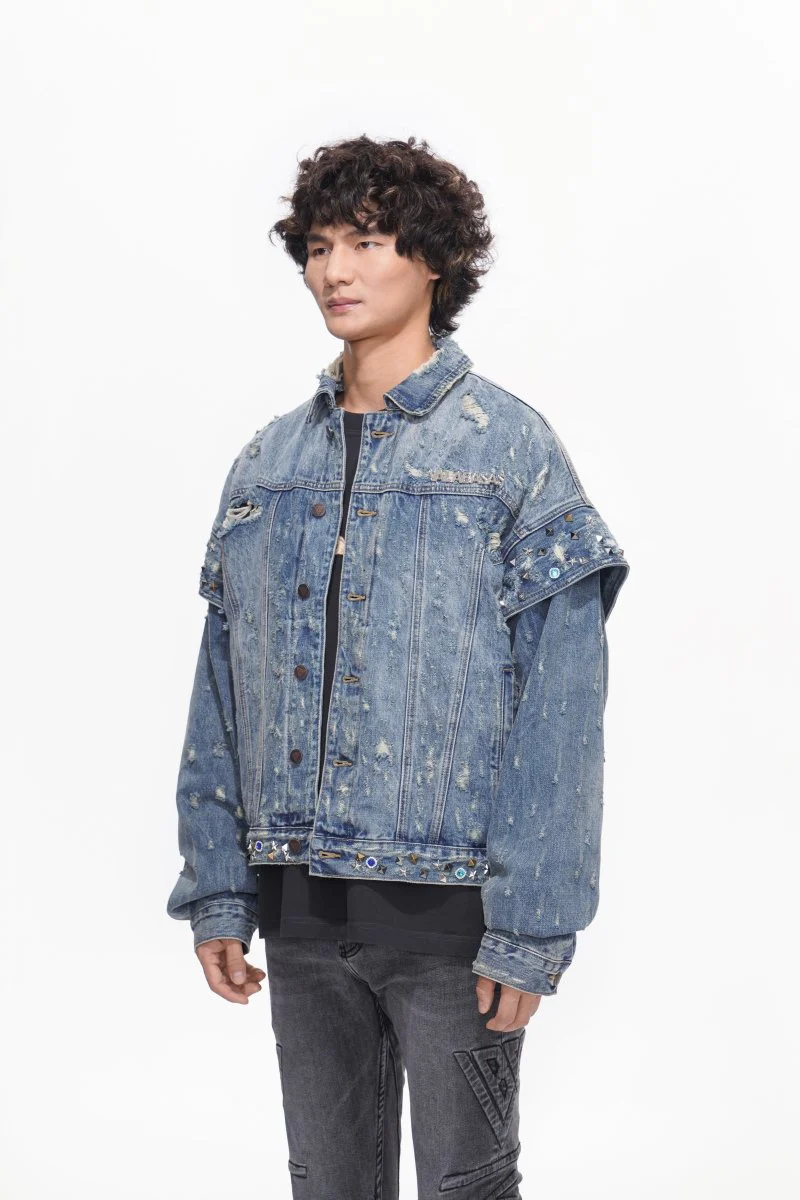 Scavenge Jacket Blue Washed - Image 7