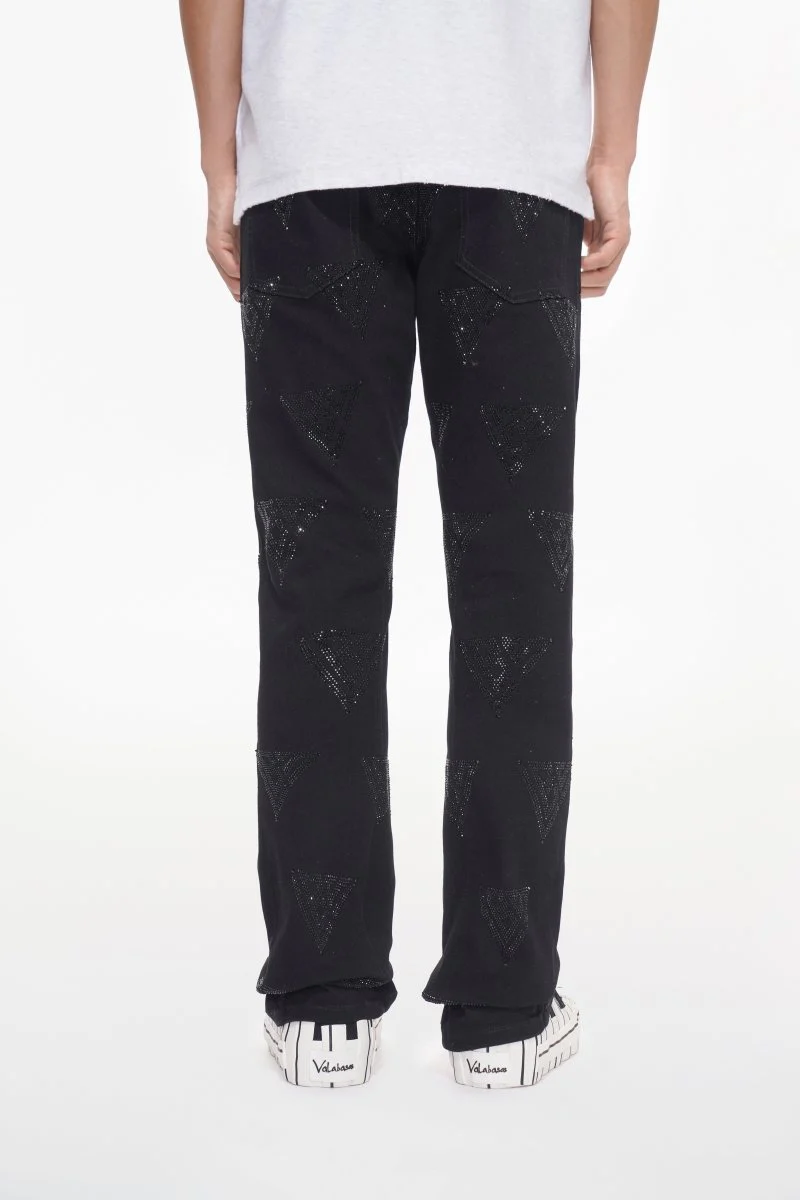 Show Jet Black Stacked Flare - Image 6