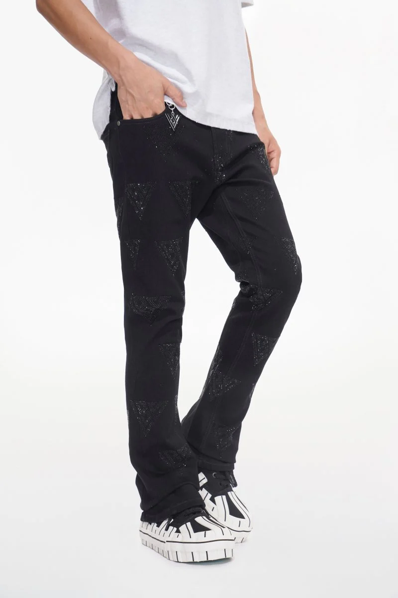 Show Jet Black Stacked Flare - Image 8