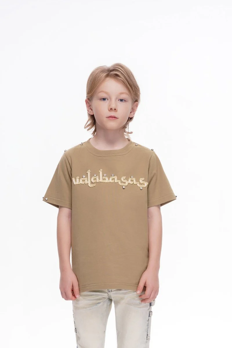 Kids Standard Khaki Tee - Image 4