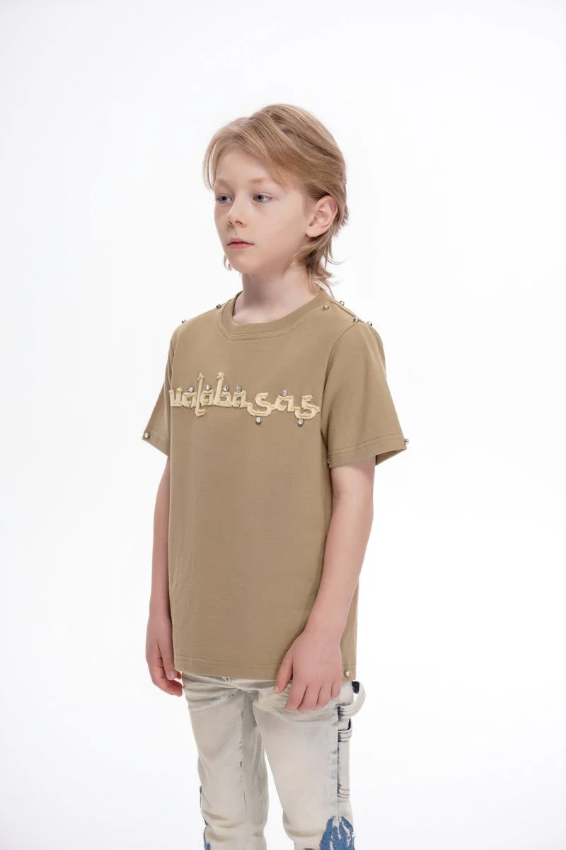 Kids Standard Khaki Tee - Image 7