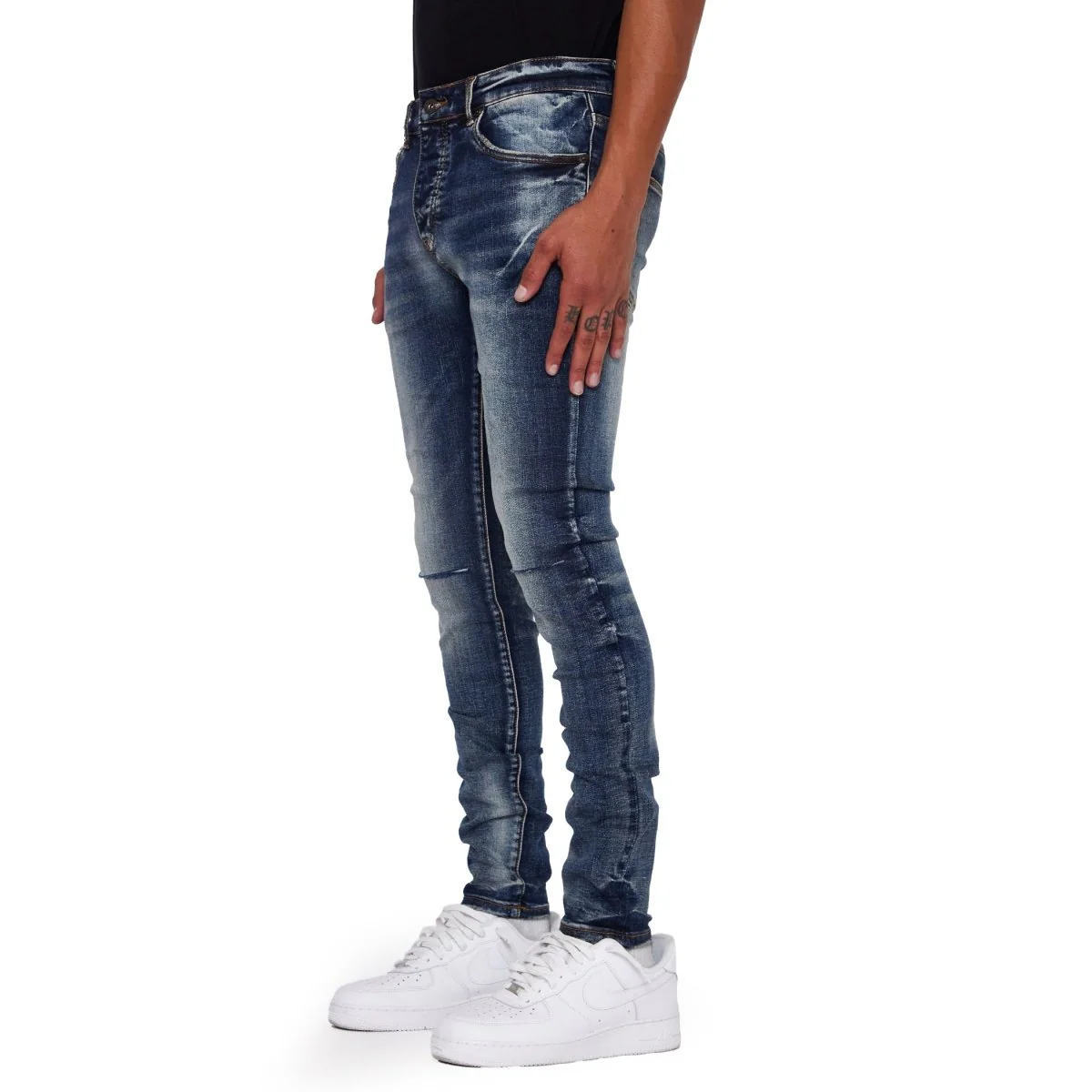 "MR CLEAN 2.0” LT.WASH SKINNY JEAN - Image 3