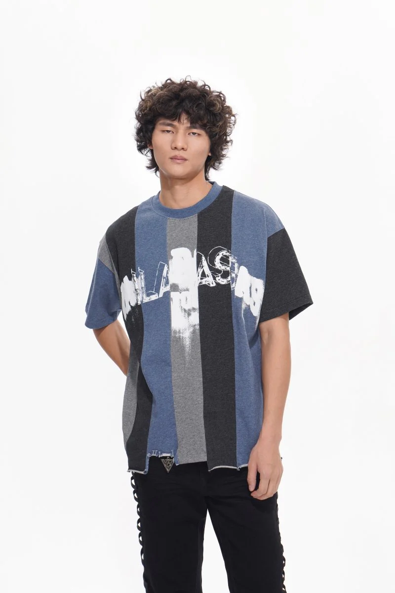 Vanish Black/Blue Tee - Image 5