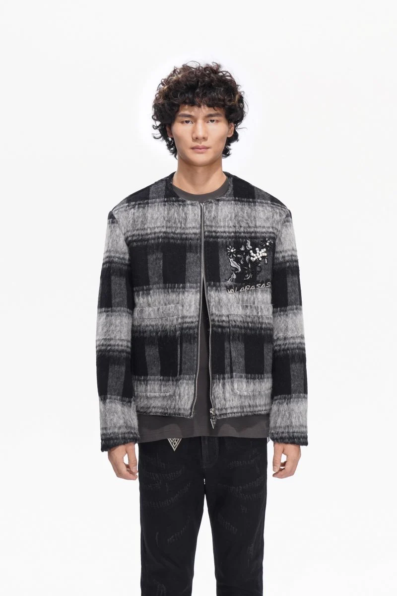 Velour Jacket Black - Image 3