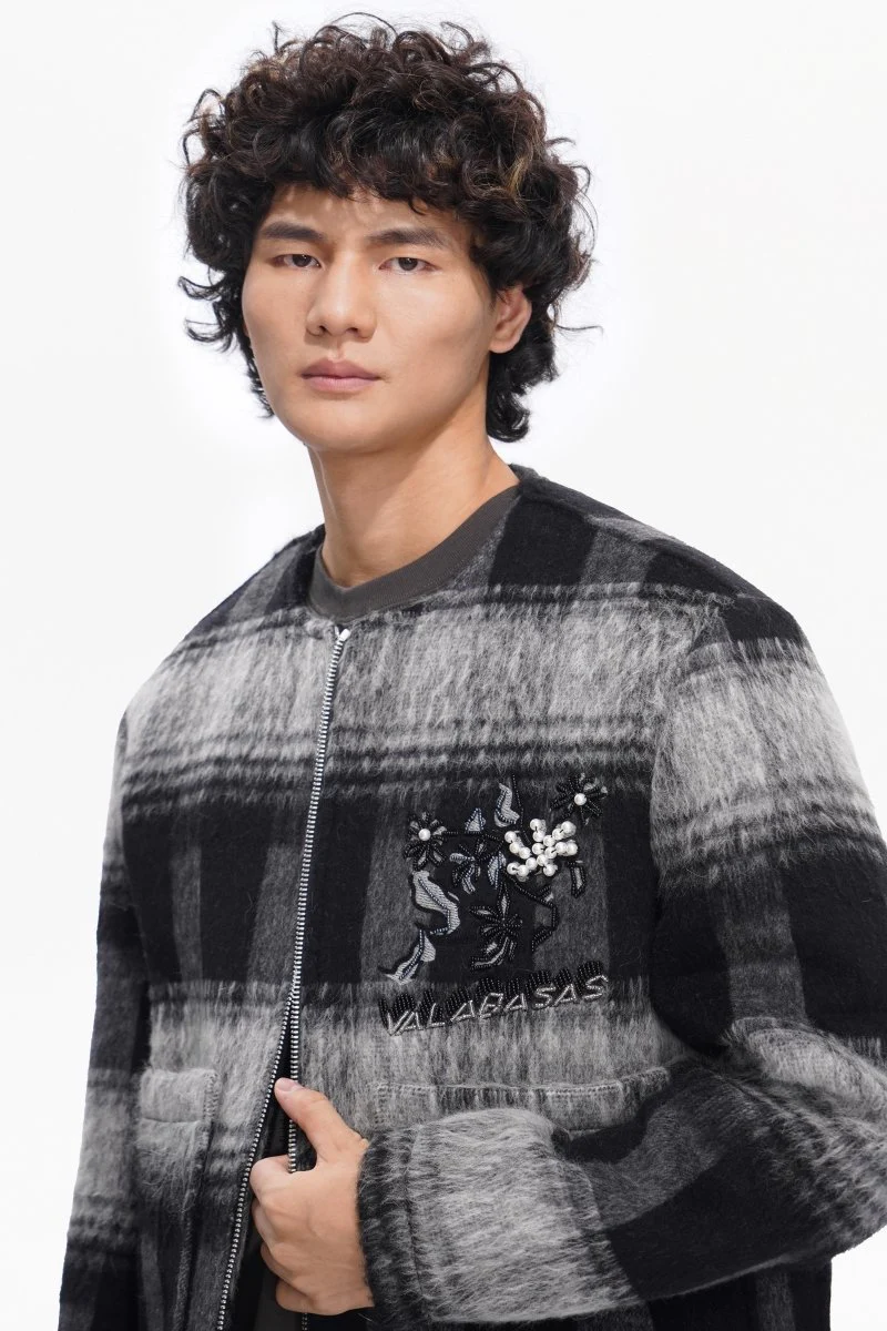 Velour Jacket Black - Image 4