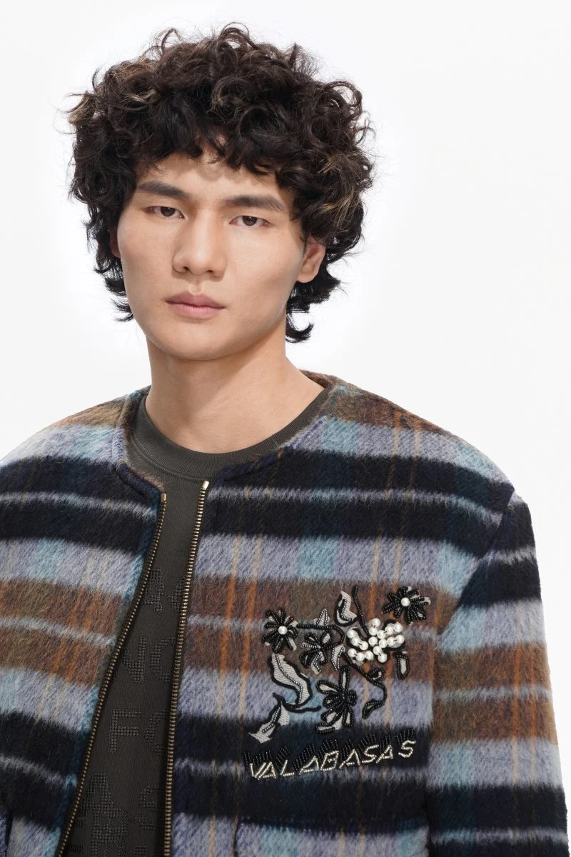 Velour Jacket Brown - Image 3