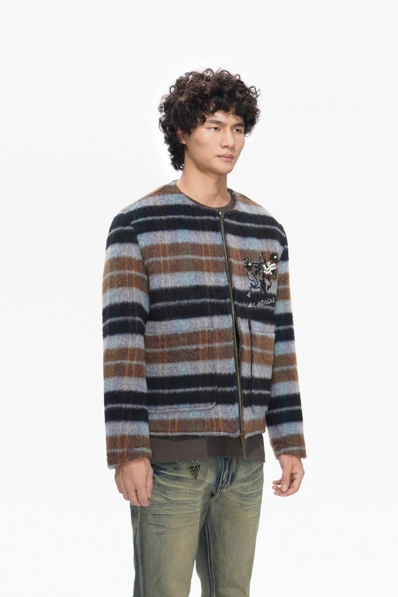 Velour Jacket Brown - Image 7