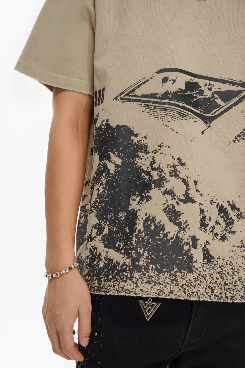 Victim Tee Khaki - Image 3