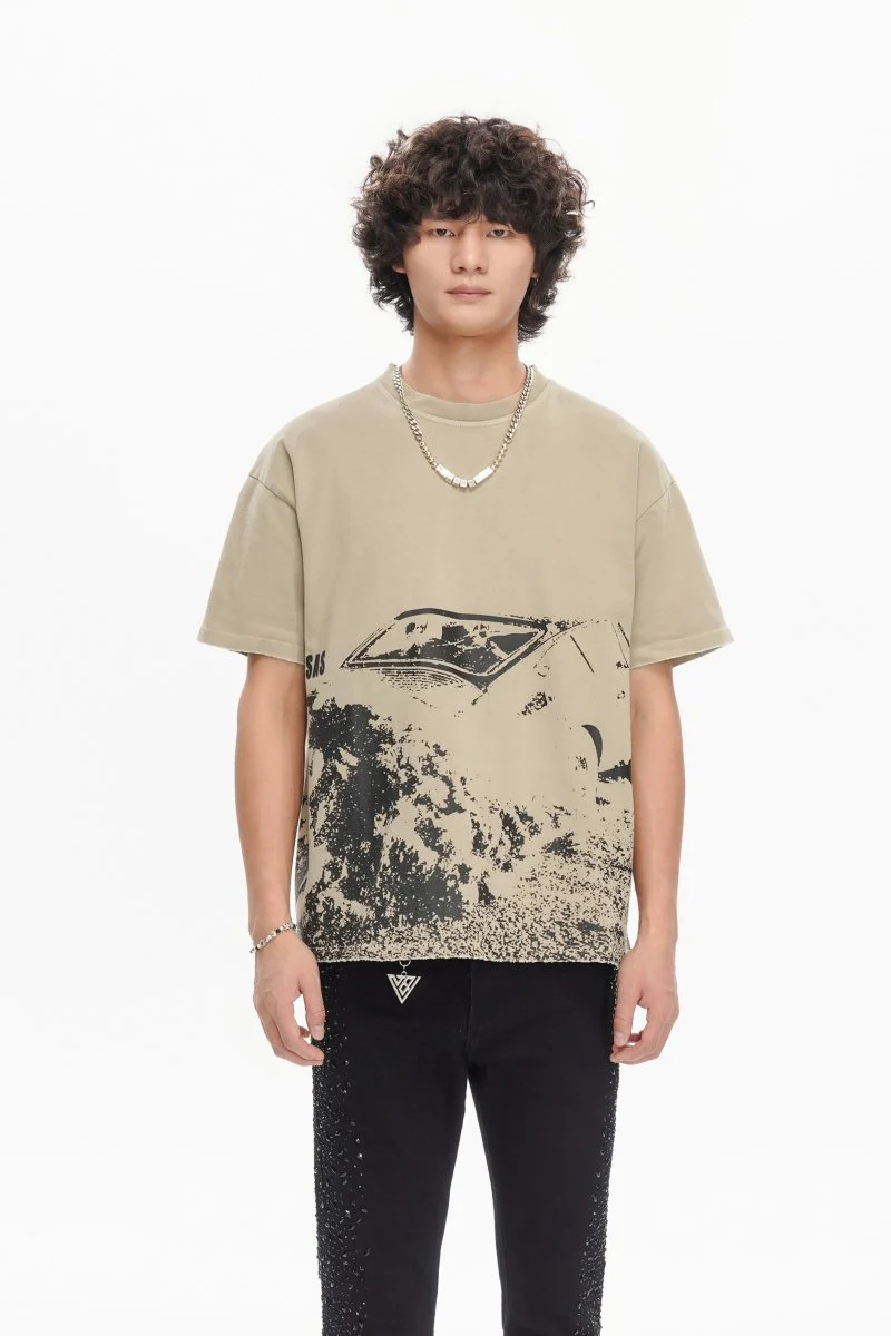 Victim Tee Khaki - Image 4