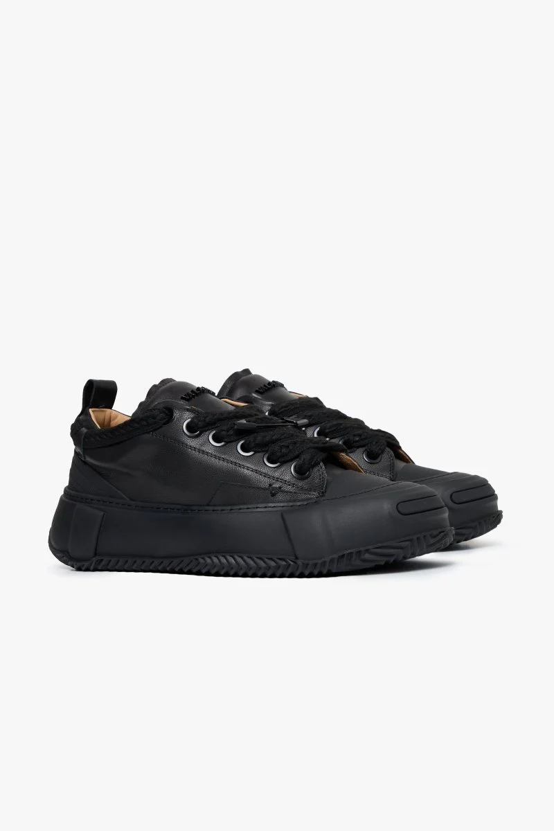 The Vision Leather 100 Low Black - Image 3