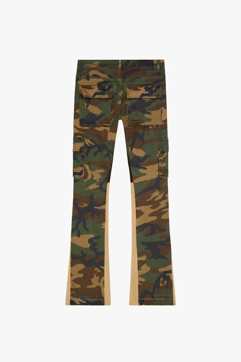 Kids “COMMANDER” JEANS FOLIAGE GREEN - Image 4